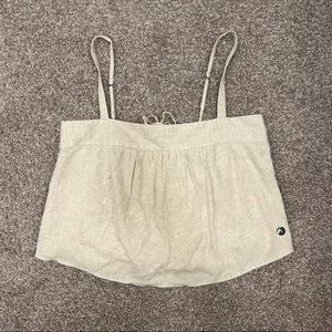 Abercrombie & Fitch Linen Tank top NWT S
